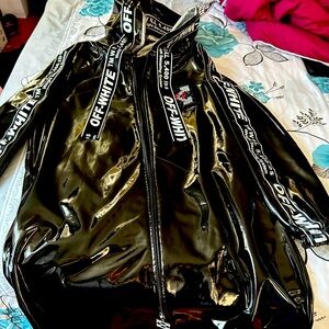 Black Offwhite spring jacket